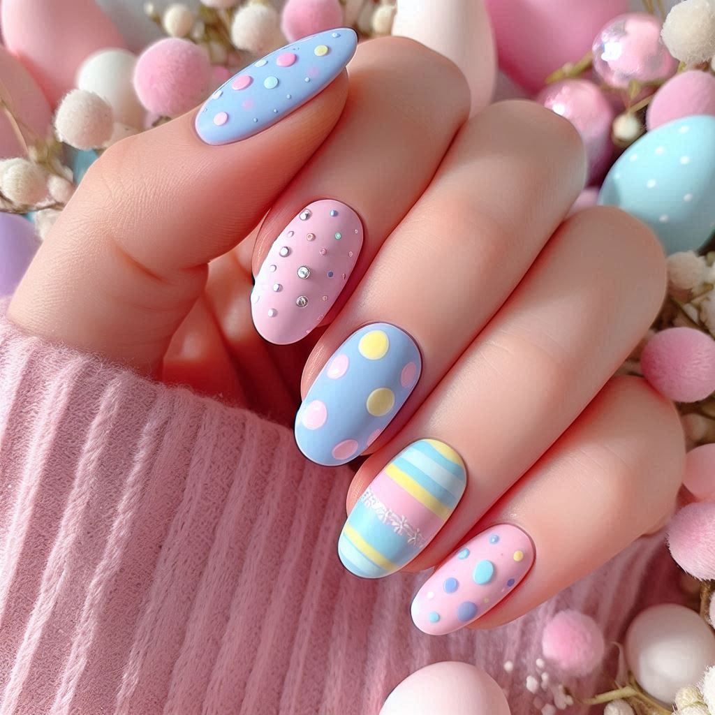 Easter Egg Nails