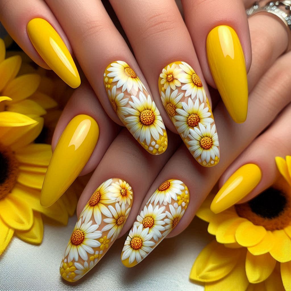 Sunny Yellow & Daisies