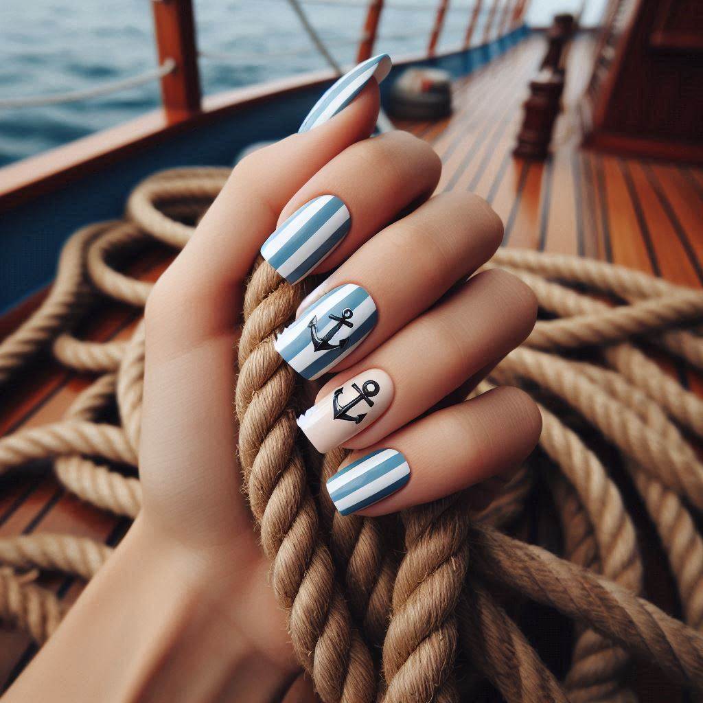 Nautical Anchor Nails