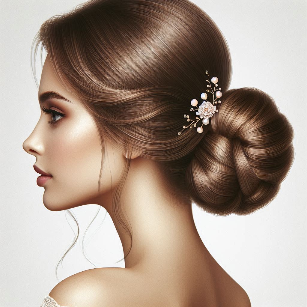 Elegant Low Bun