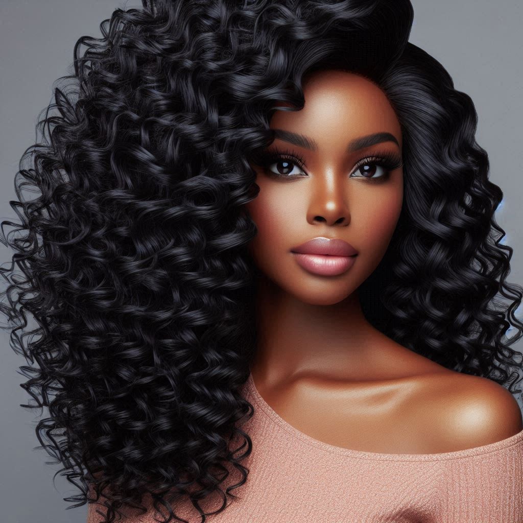 Layered Curly Wig