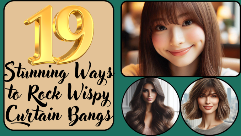 19 Stunning Ways to Rock Wispy Curtain Bangs