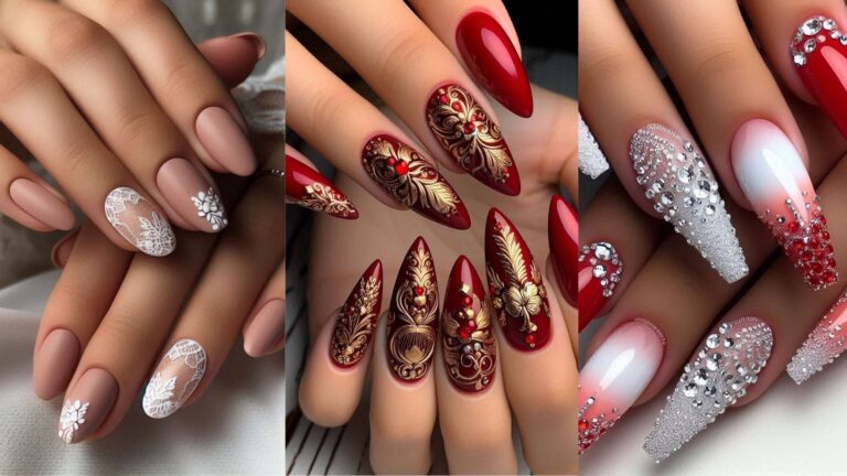 15 Stunning Engagement Nail Ideas for Indian Brides