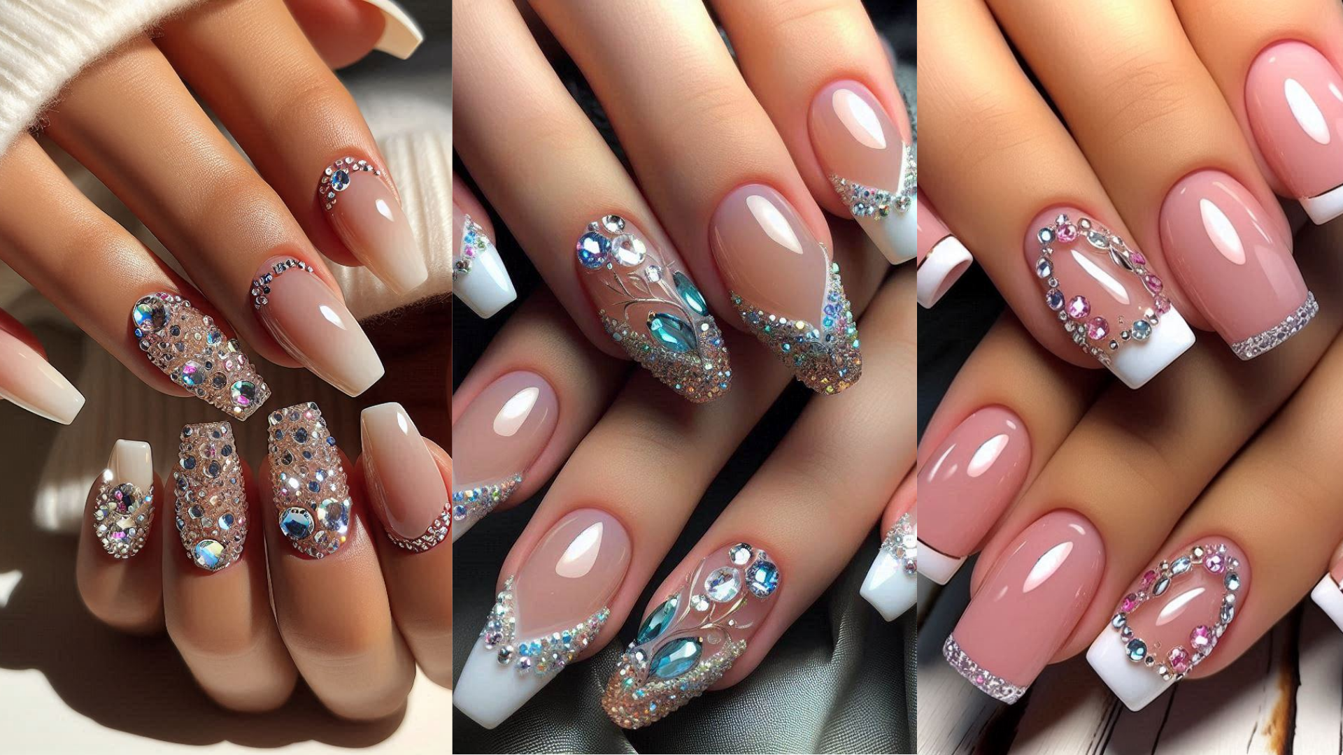 18 Gorgeous Ideas for Bling Short Acrylic Nails That Will Make You Shine