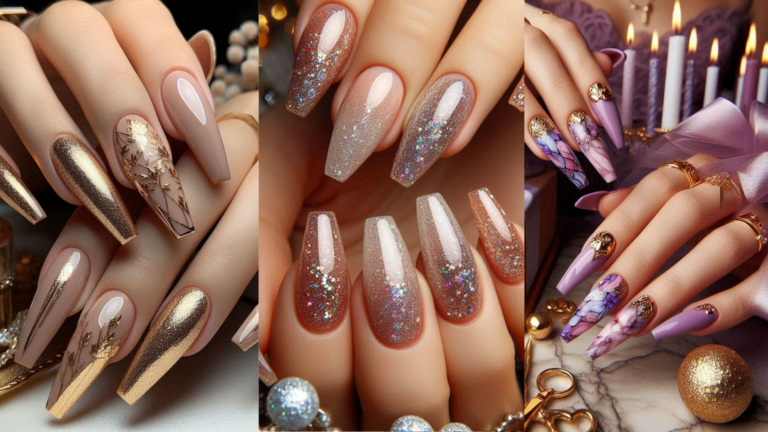 19 Stunning Birthday Nails Coffin Classy Ideas for a Glamorous Celebration