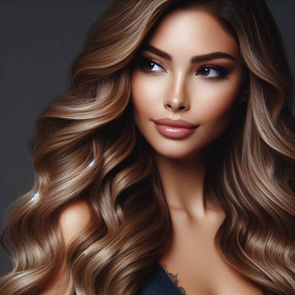 Soft Waves with Side Bangs – Perfect for Everyday Glam