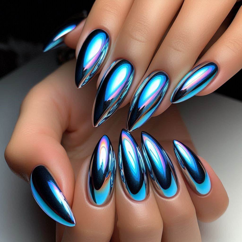 Ice Queen Chrome Blue