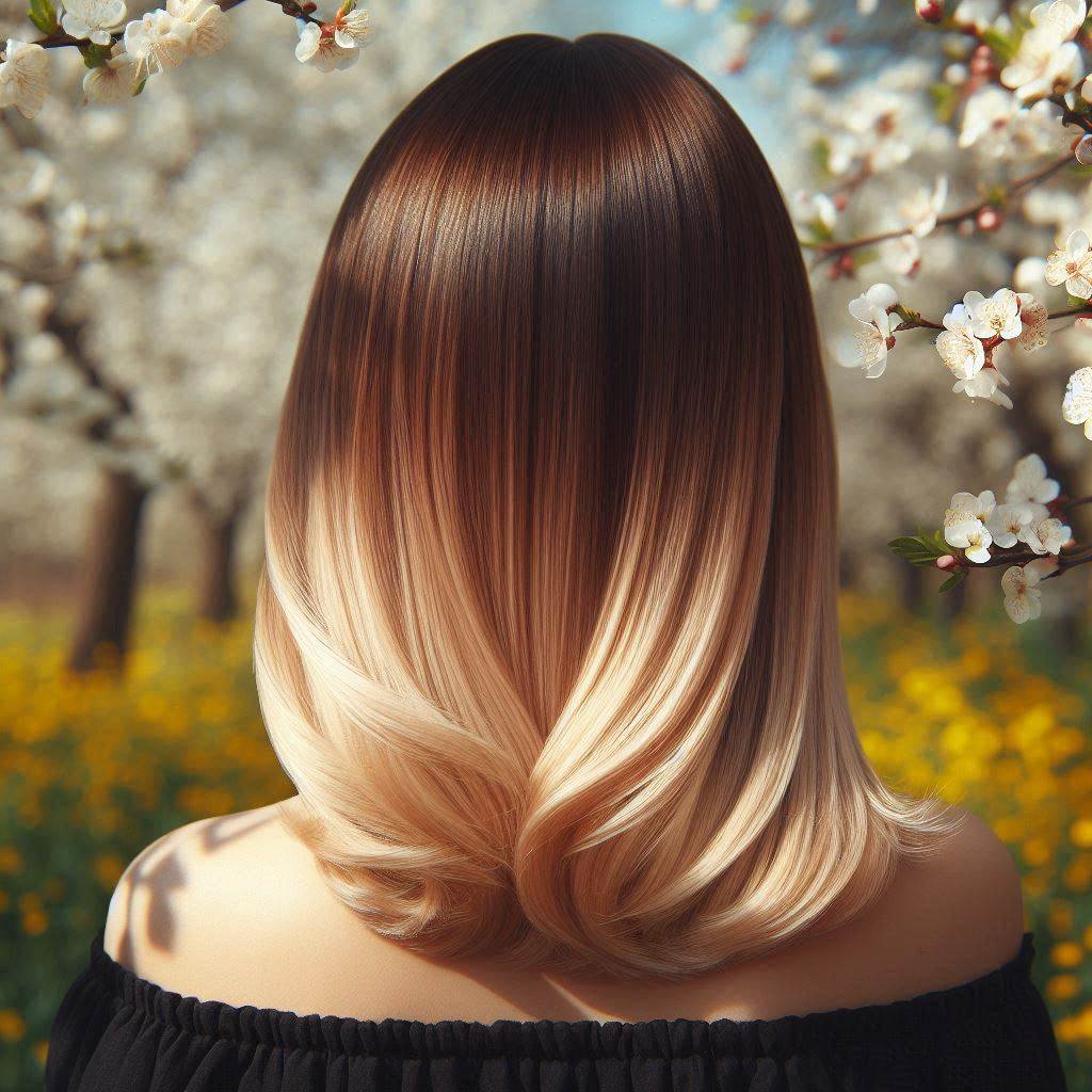 Buttery Blonde Ombré