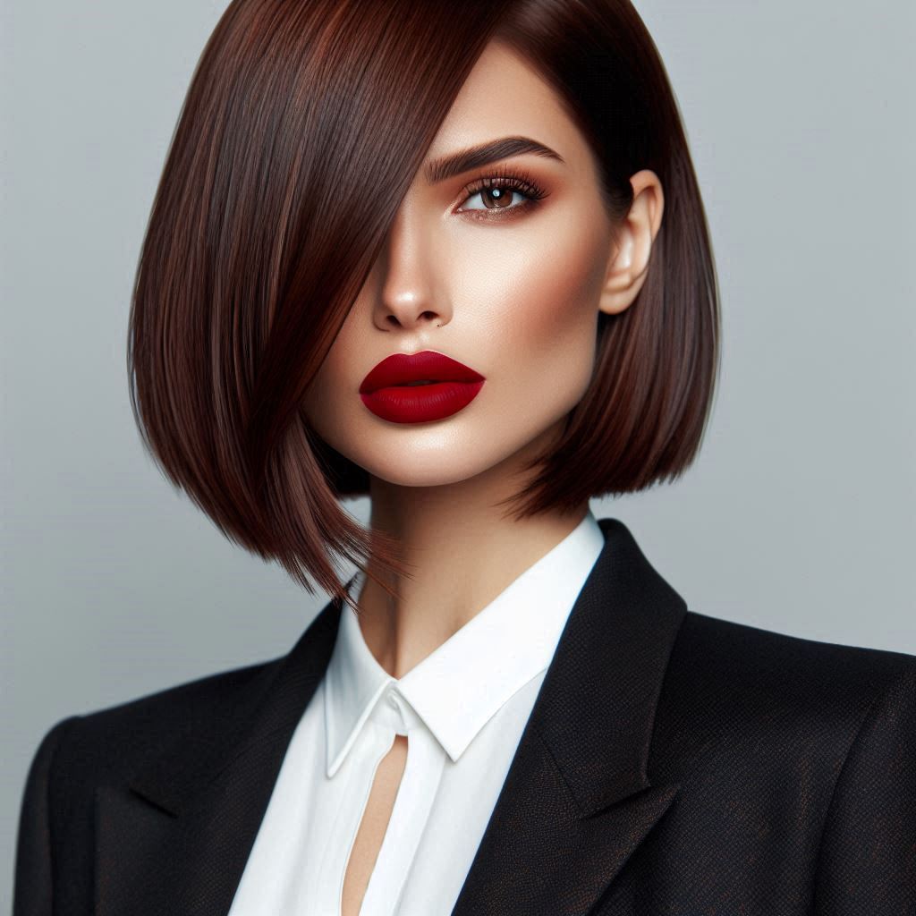 The Asymmetrical Bob: Bold and Stylish