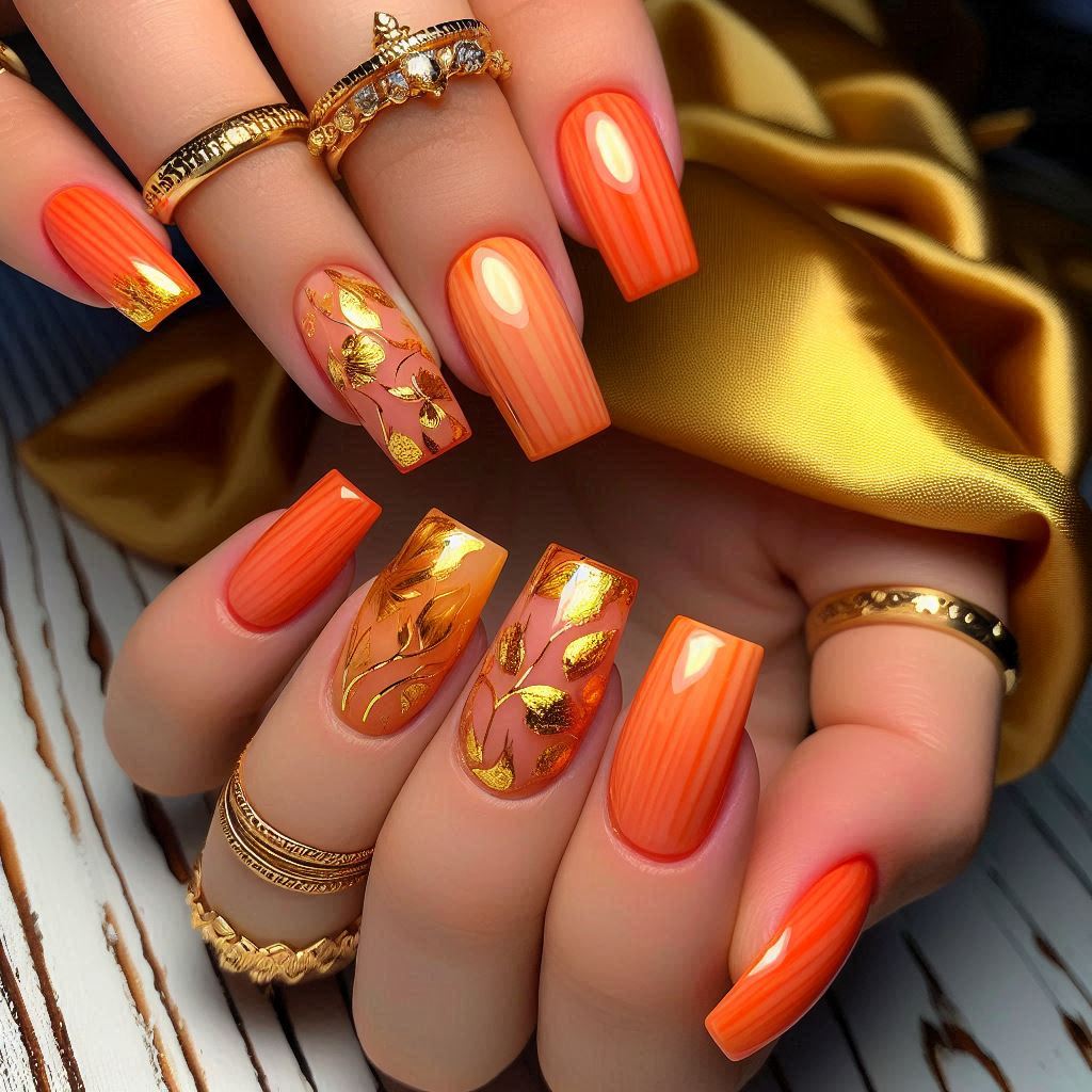 Mango Tango – Tropical Summer Nails Orange