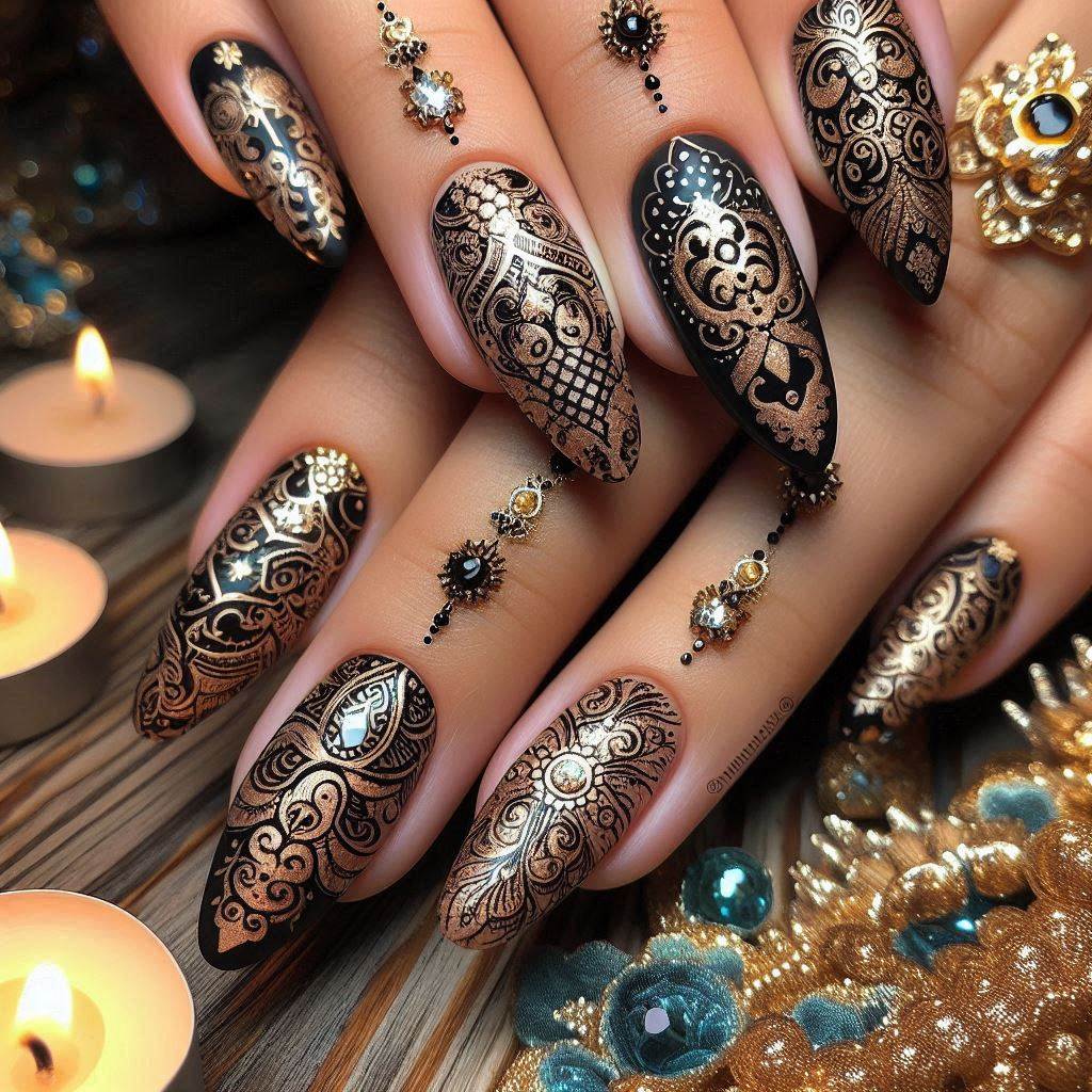 Traditional Mehendi-Inspired Designs