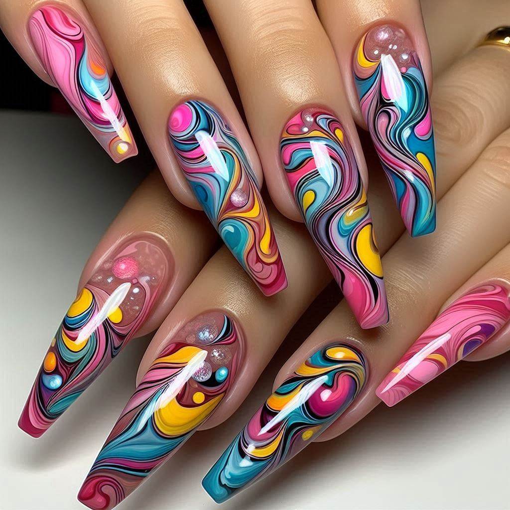 Colorful Abstract Swirls