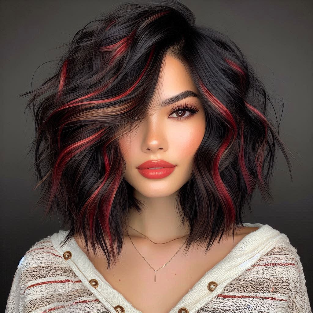 Textured Lob (Long Bob)