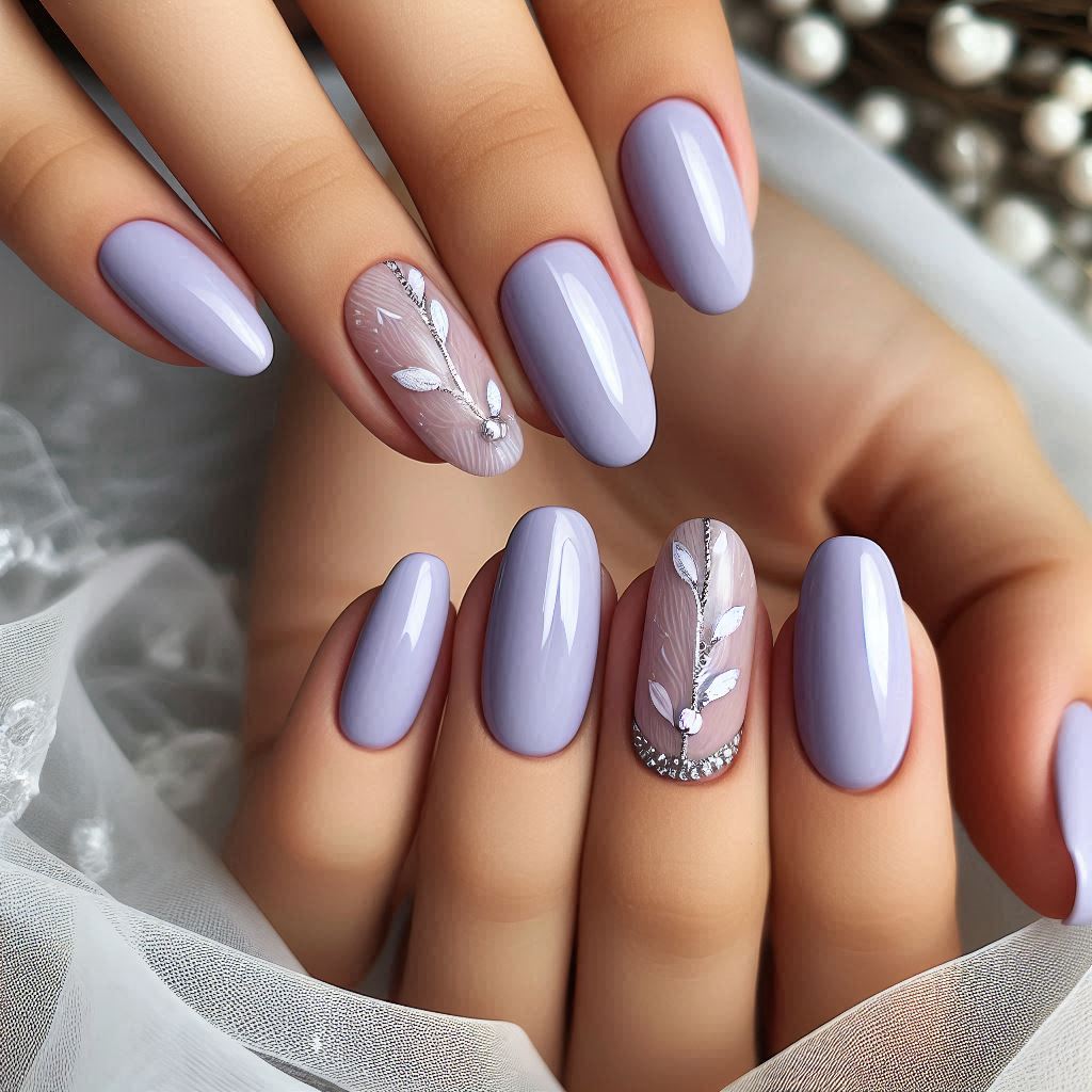 Lavender Ballerina Nails for a Soft Summer Aesthetic