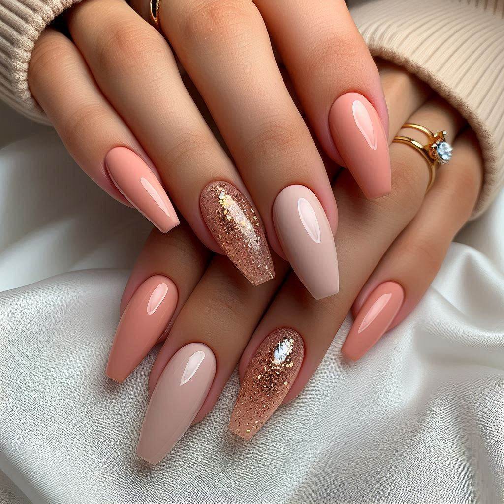 Birthday Nails Coffin Short & Chic
