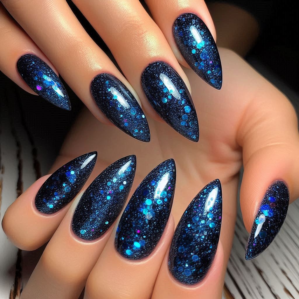 Sapphire Glitter Glam