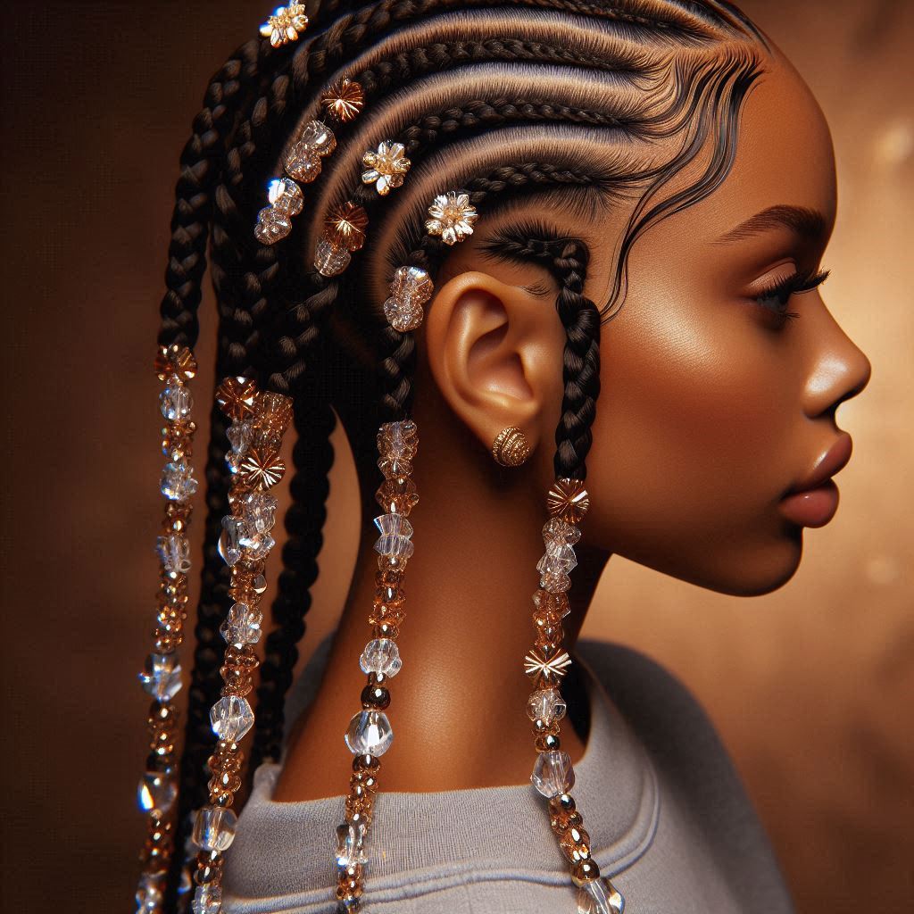 6 Feed-In Braids with Beads