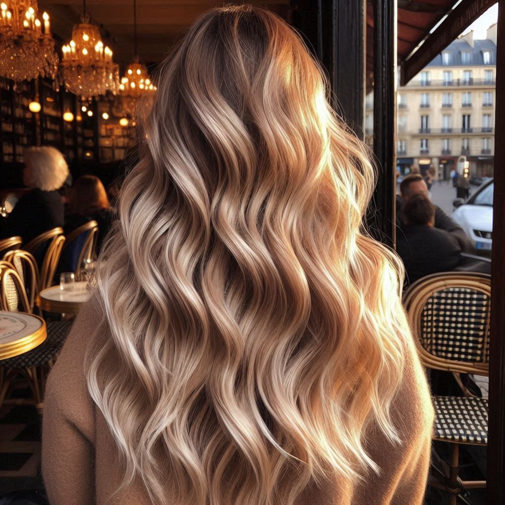 Champagne Blonde Balayage