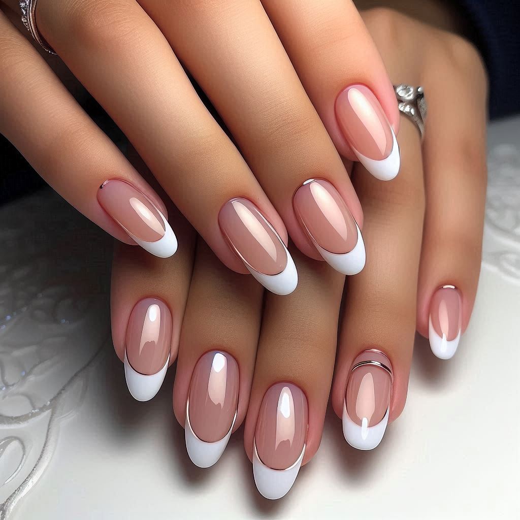 Transparent Micro French Tips