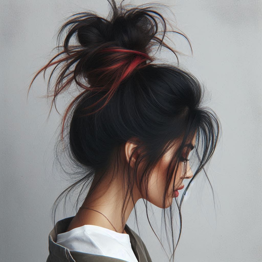 Messy Top Knot