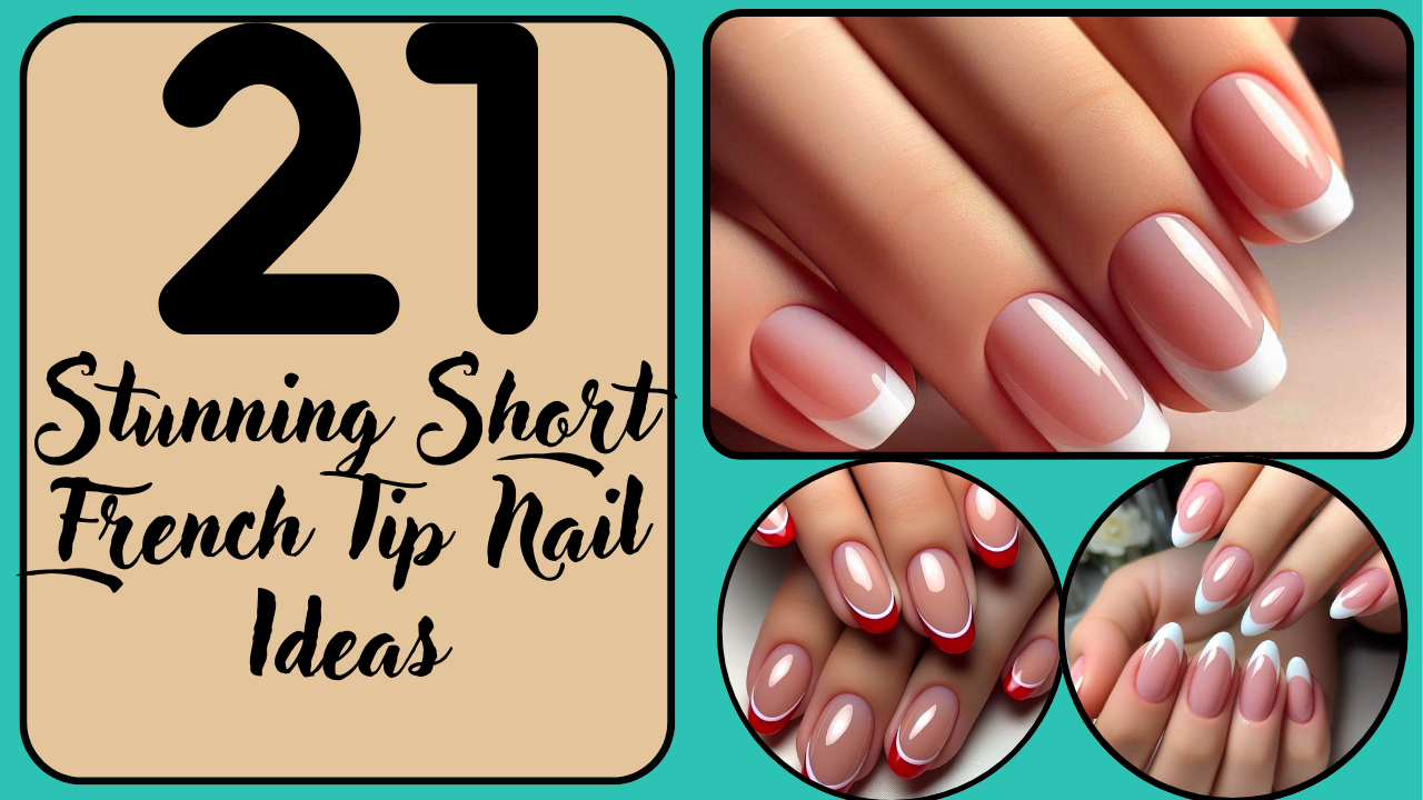 Stunning Short French Tip Nail Ideas