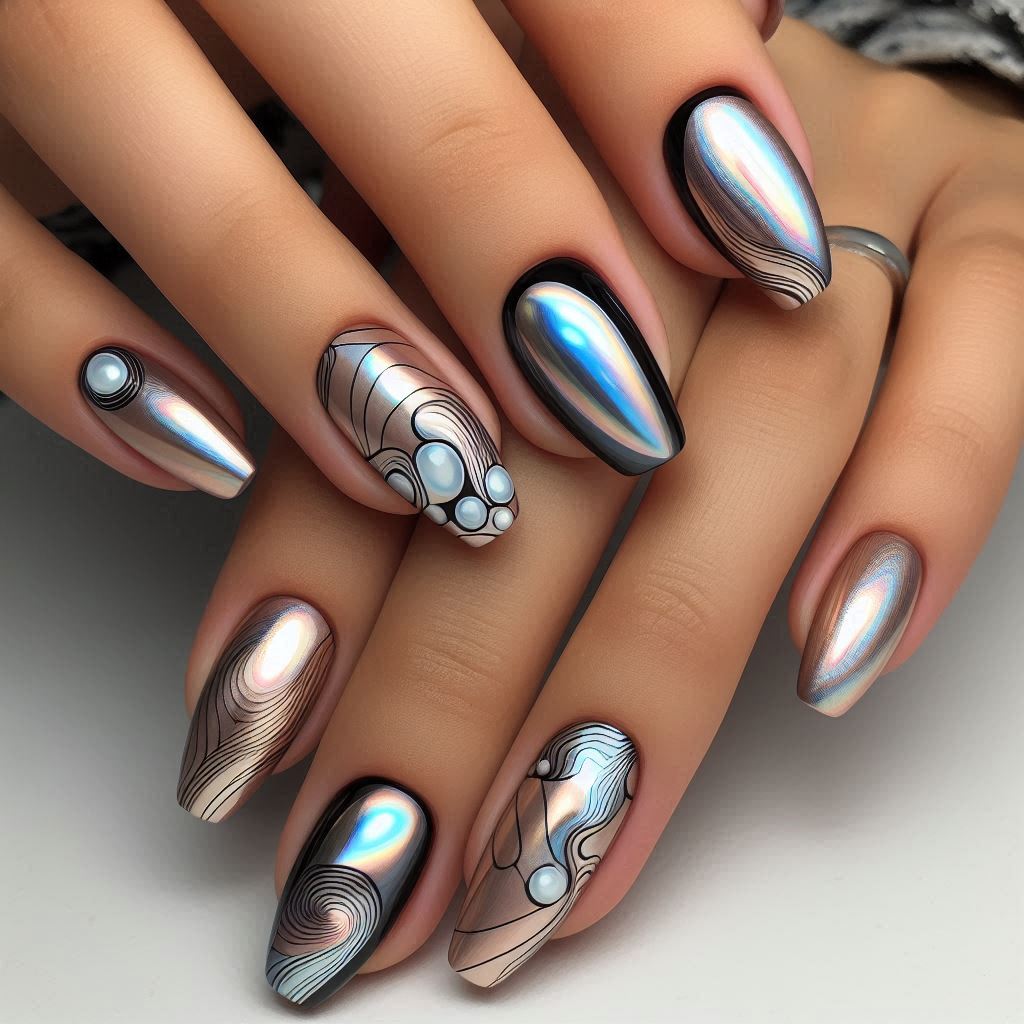 Negative Space and Chrome Design