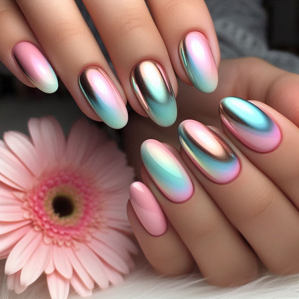 Pastel Ombré Unicorn Chrome