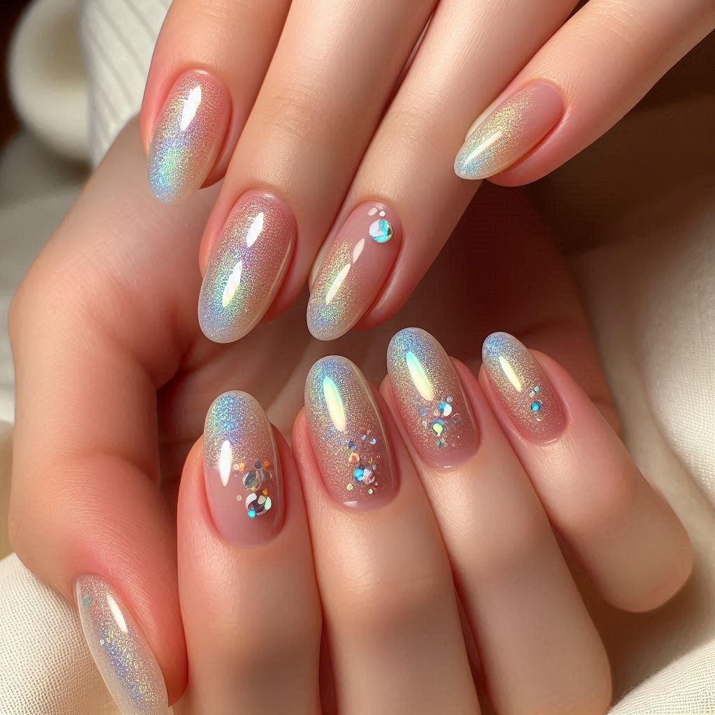  Unicorn Chrome with Micro Glitter Dusting