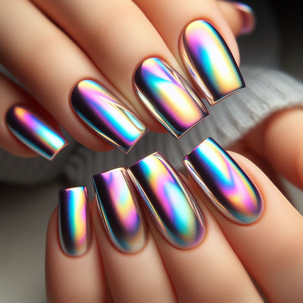  Holographic Unicorn Chrome