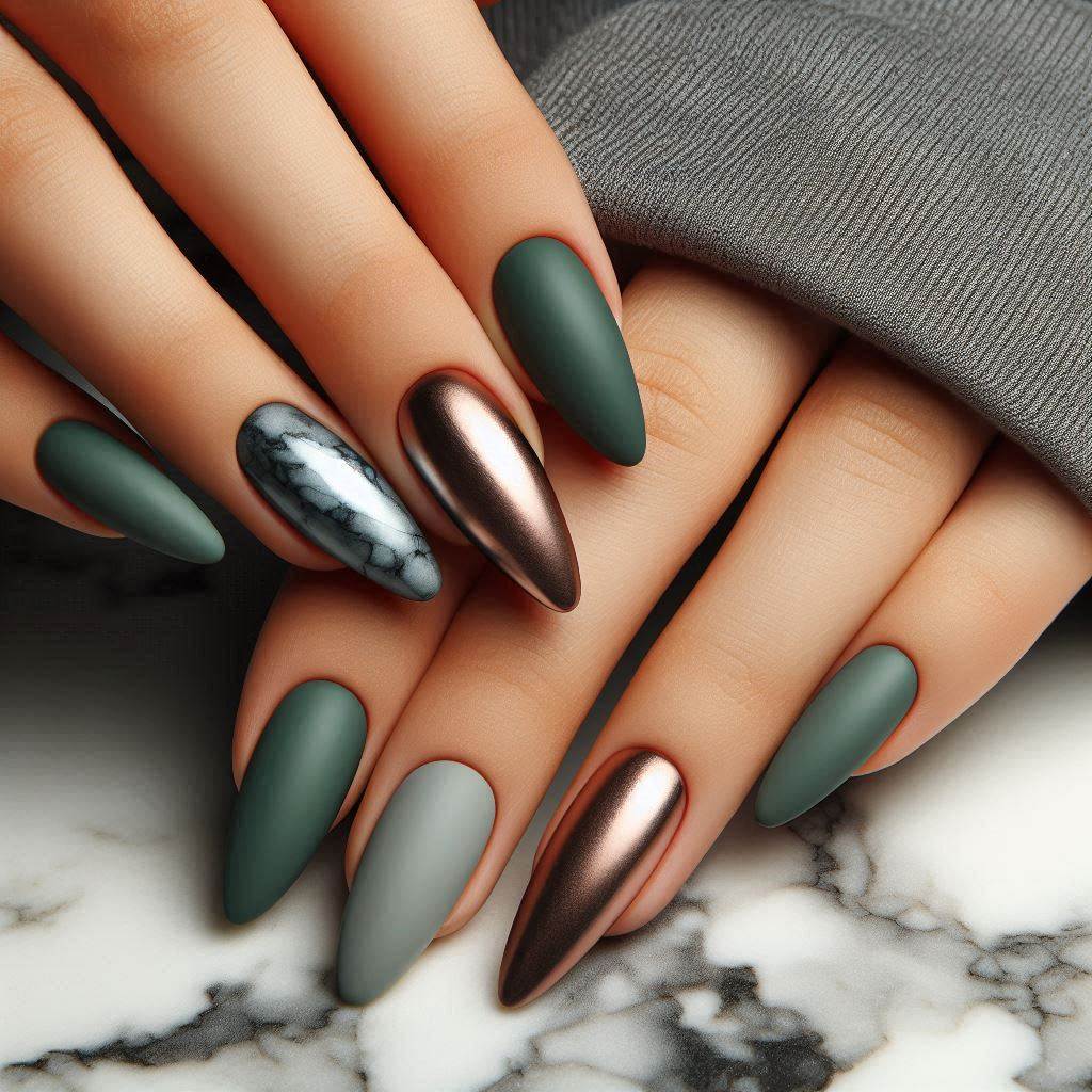 Matte Meets Chrome Romance